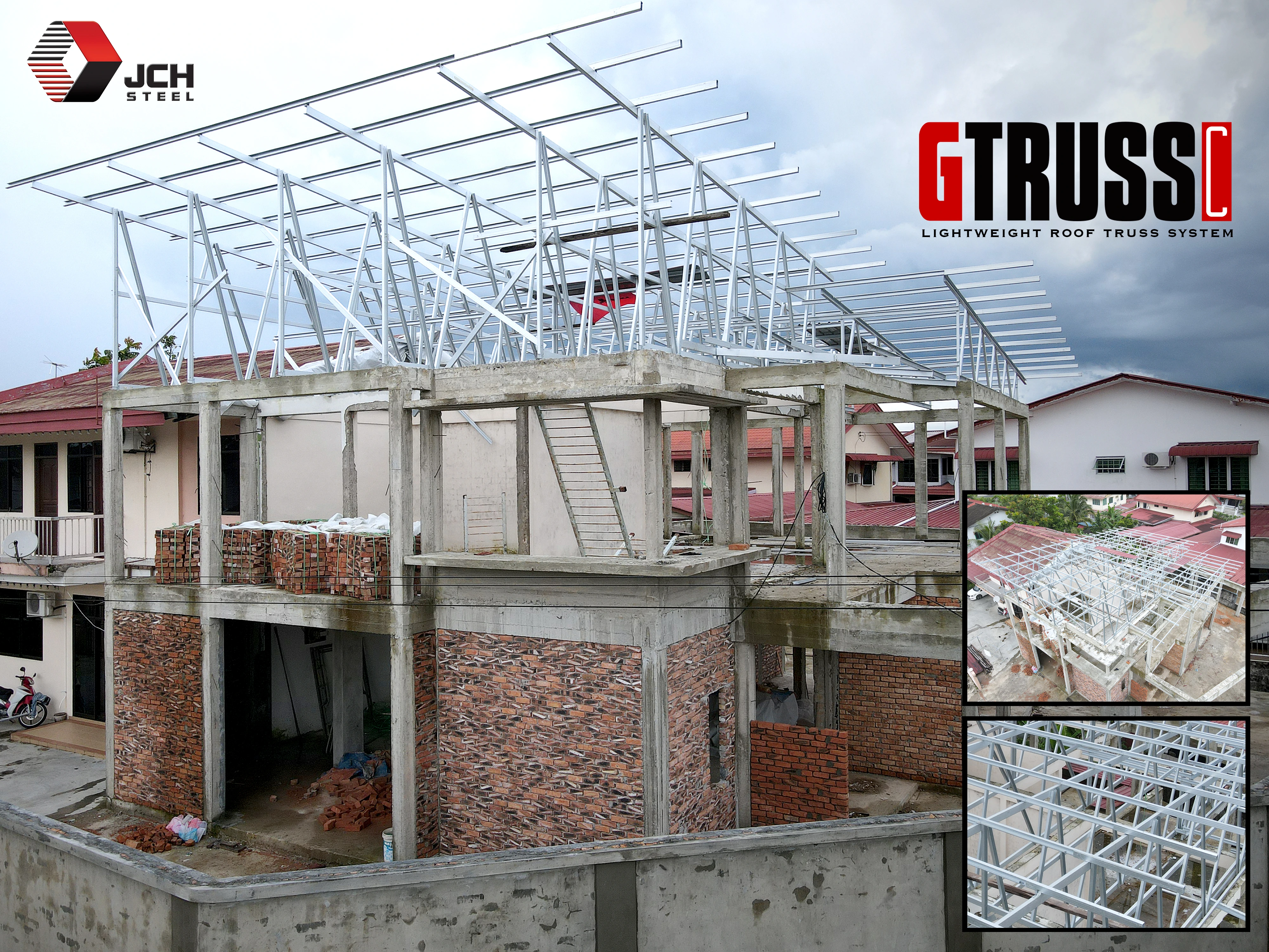 GTRUSS Lightweight Roof Truss System